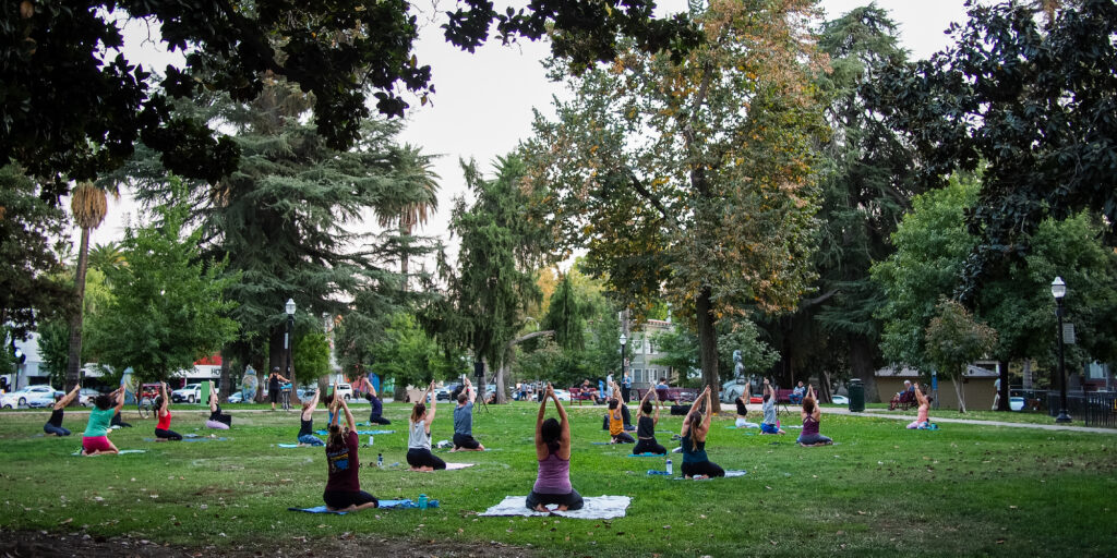 Fresh Air Meets Fitness in Midtown's Parks