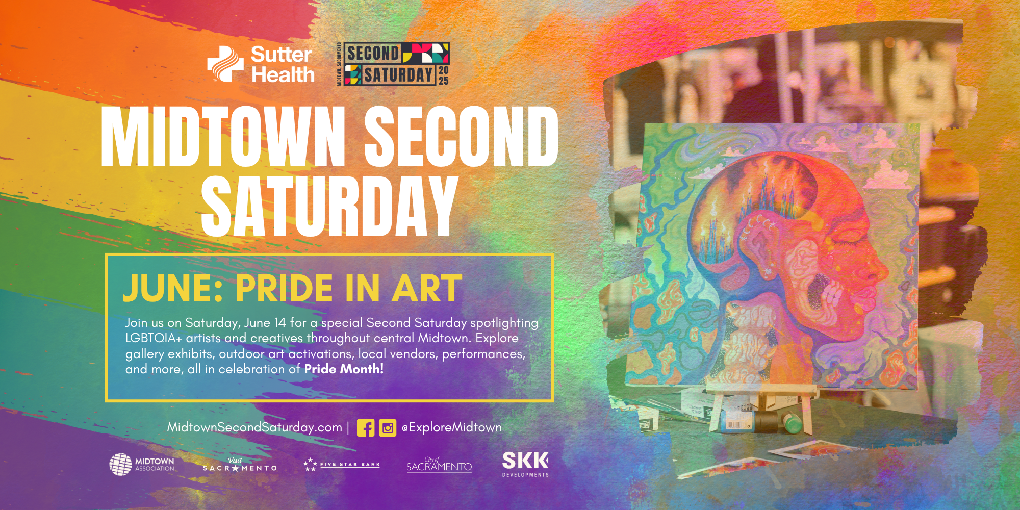 Midtown Second Saturday Art Walk: Pride in Art