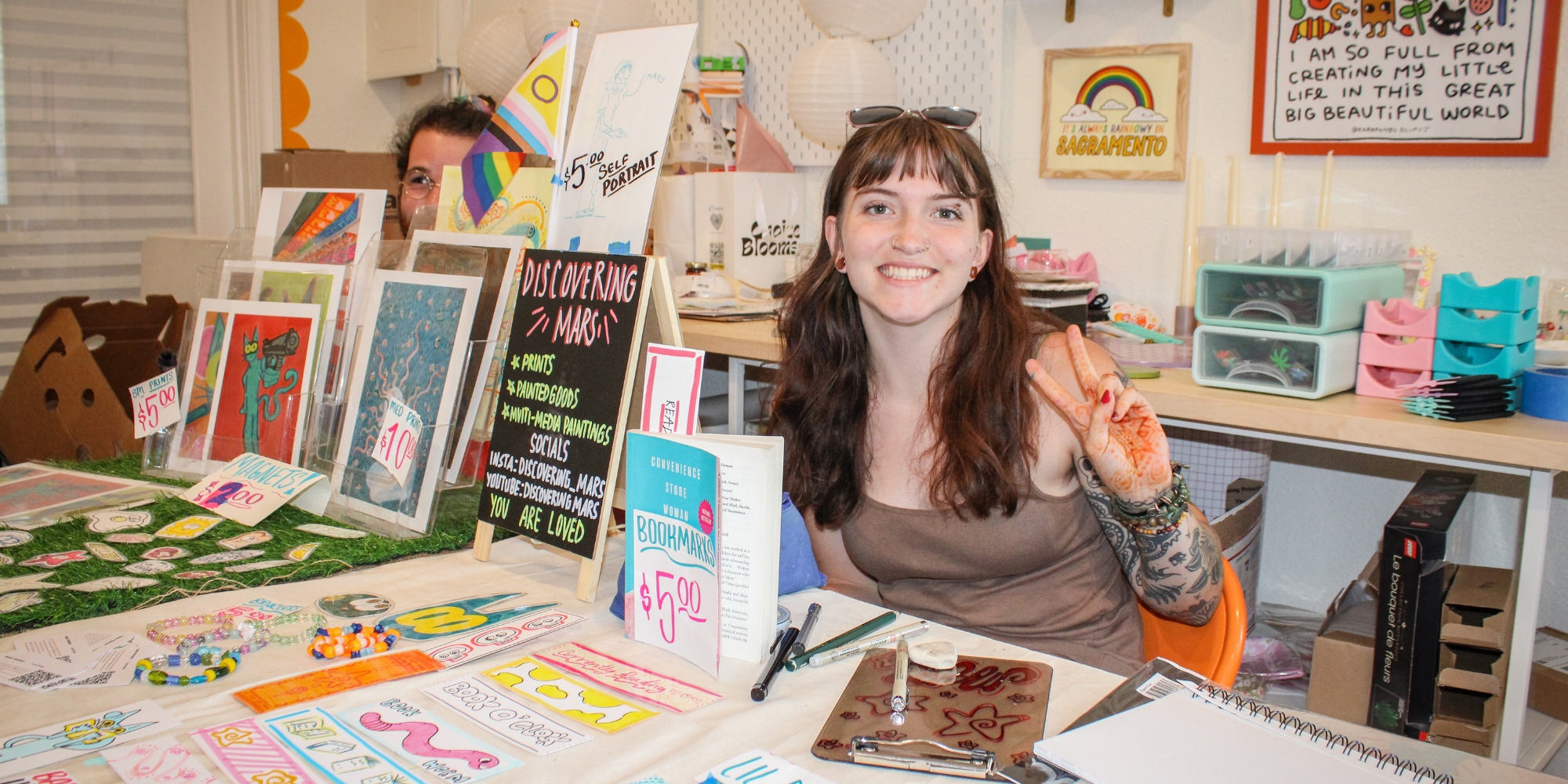 Mars Perkins: Turning Feeling into Color at Midtown Second Saturday